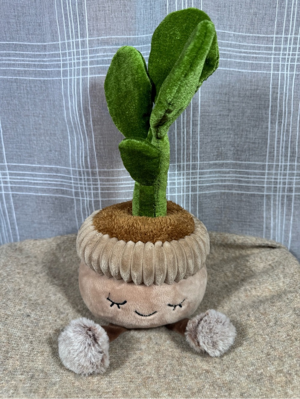 Greenhouse by Russ Plush Succulent Plant Cute Potted Plant Decor 12”